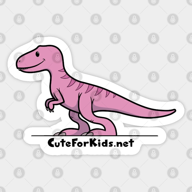 CuteForKids - Tyrannosaurus Rex - Branded Sticker by VirtualSG